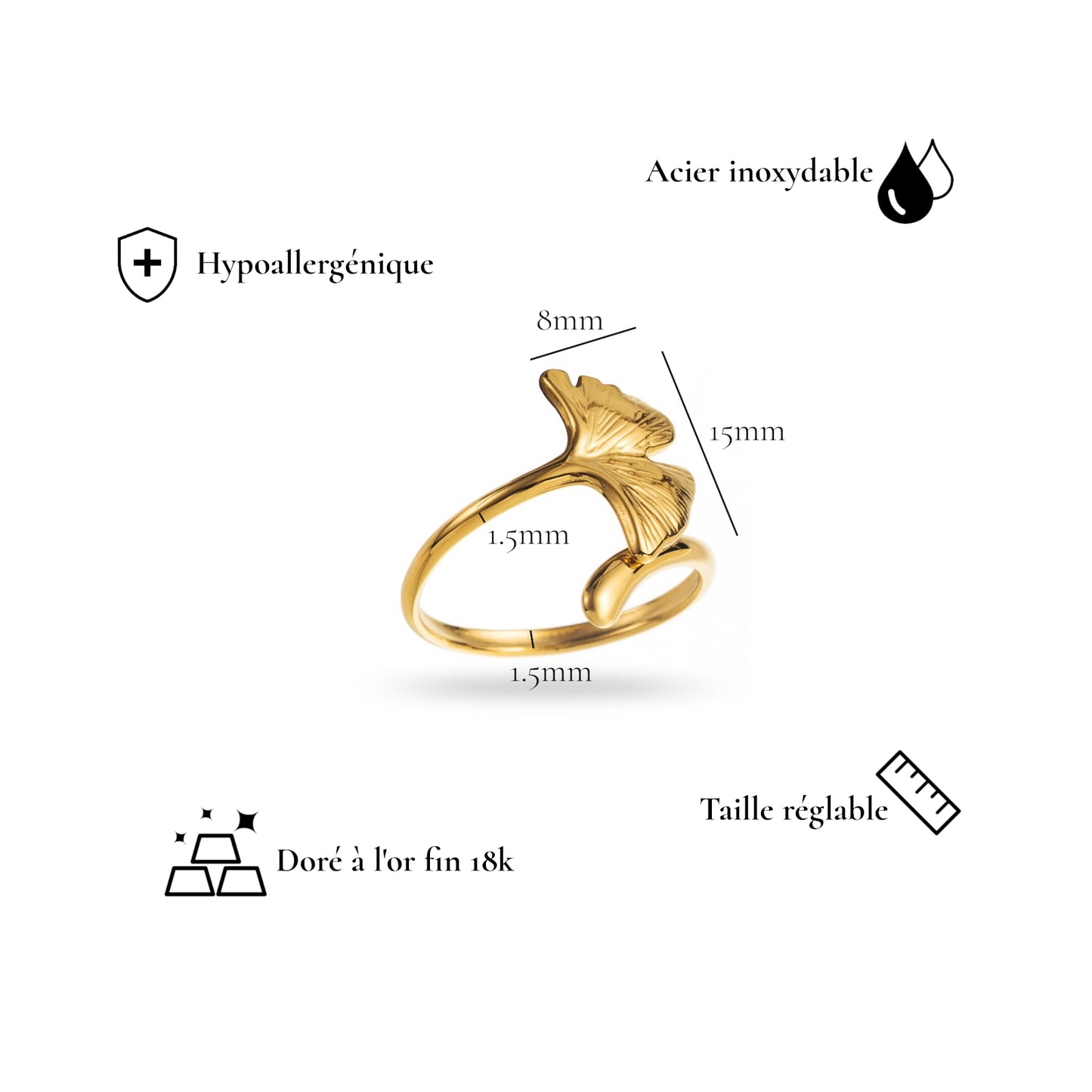 Bague - Dryade